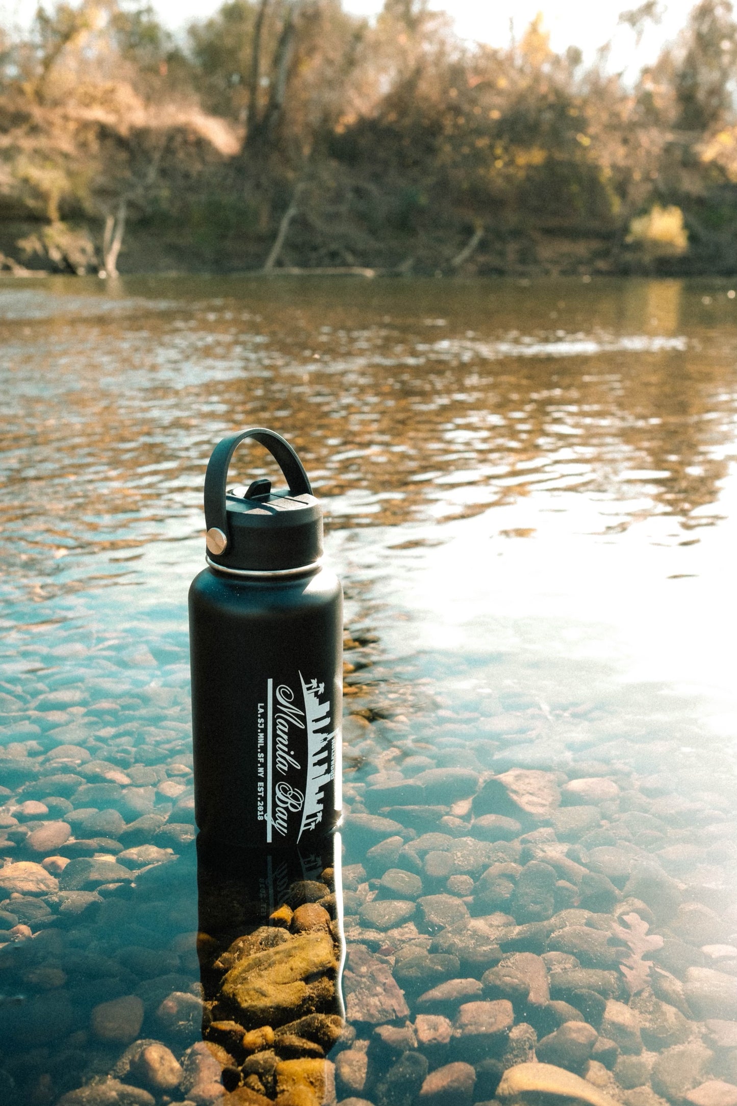 Manila Bay Flask